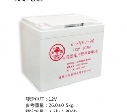 胶体蓄电池6-evf-80