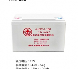 胶体蓄电池6-evf-100
